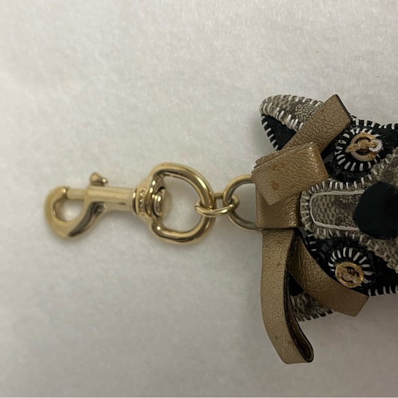 GUCCI FRENCH BULLDOG KEYCHAIN Leroy Guccioli Dog Frenchie Monogram Charm - Picture 10 of 15